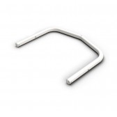 K-REAR BUMPER WHITE