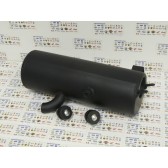 BLACK EXHAUST MUFFLER SILENCER